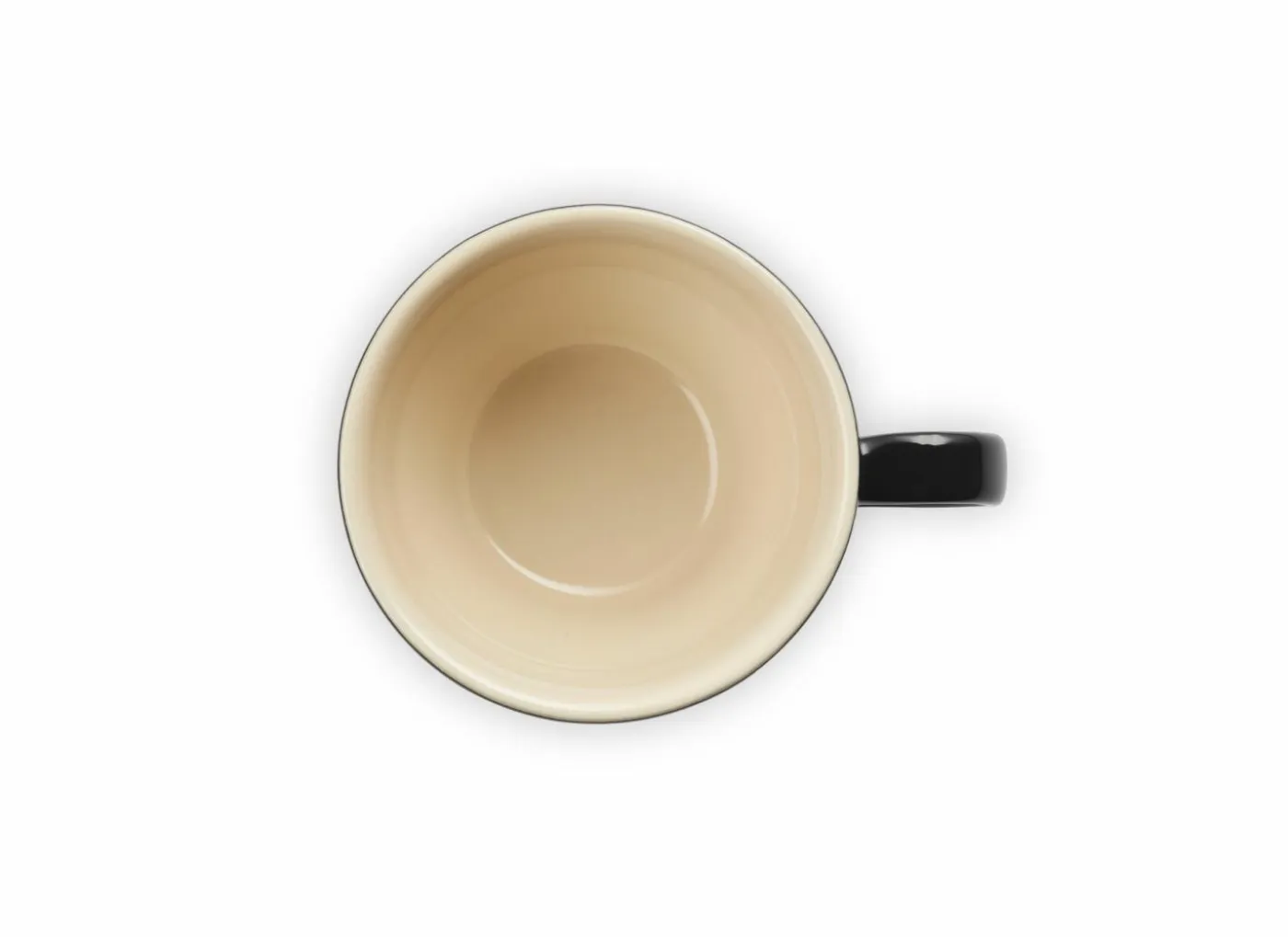 Mok Le Creuset 40cl - keramiek - ebbenzwart