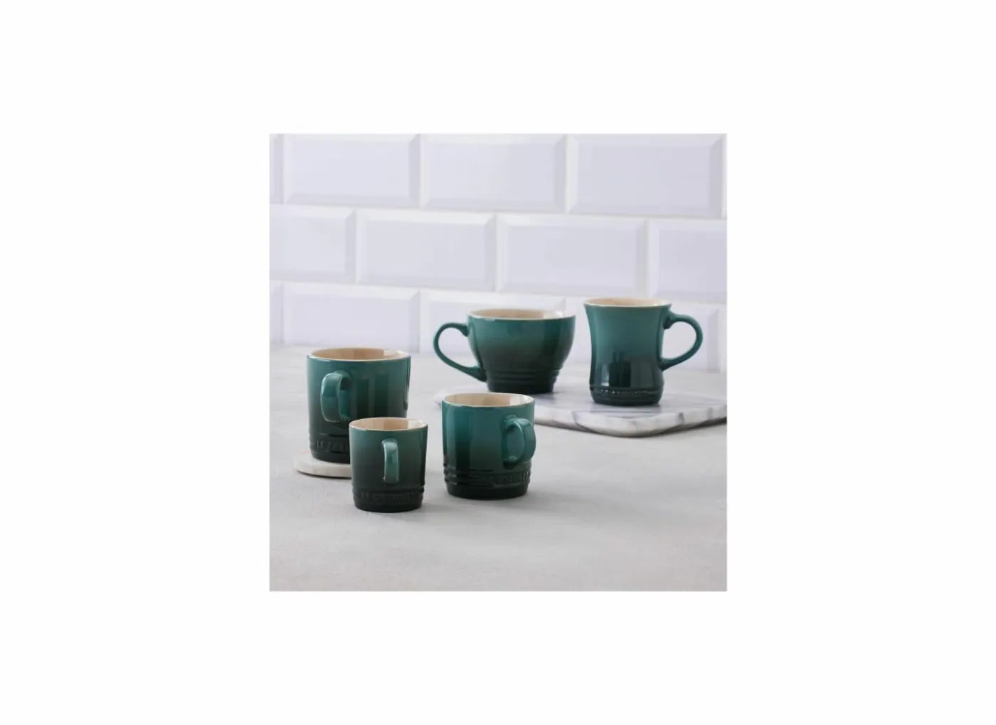 Mok Le Creuset 35cl - keramiek - ocean