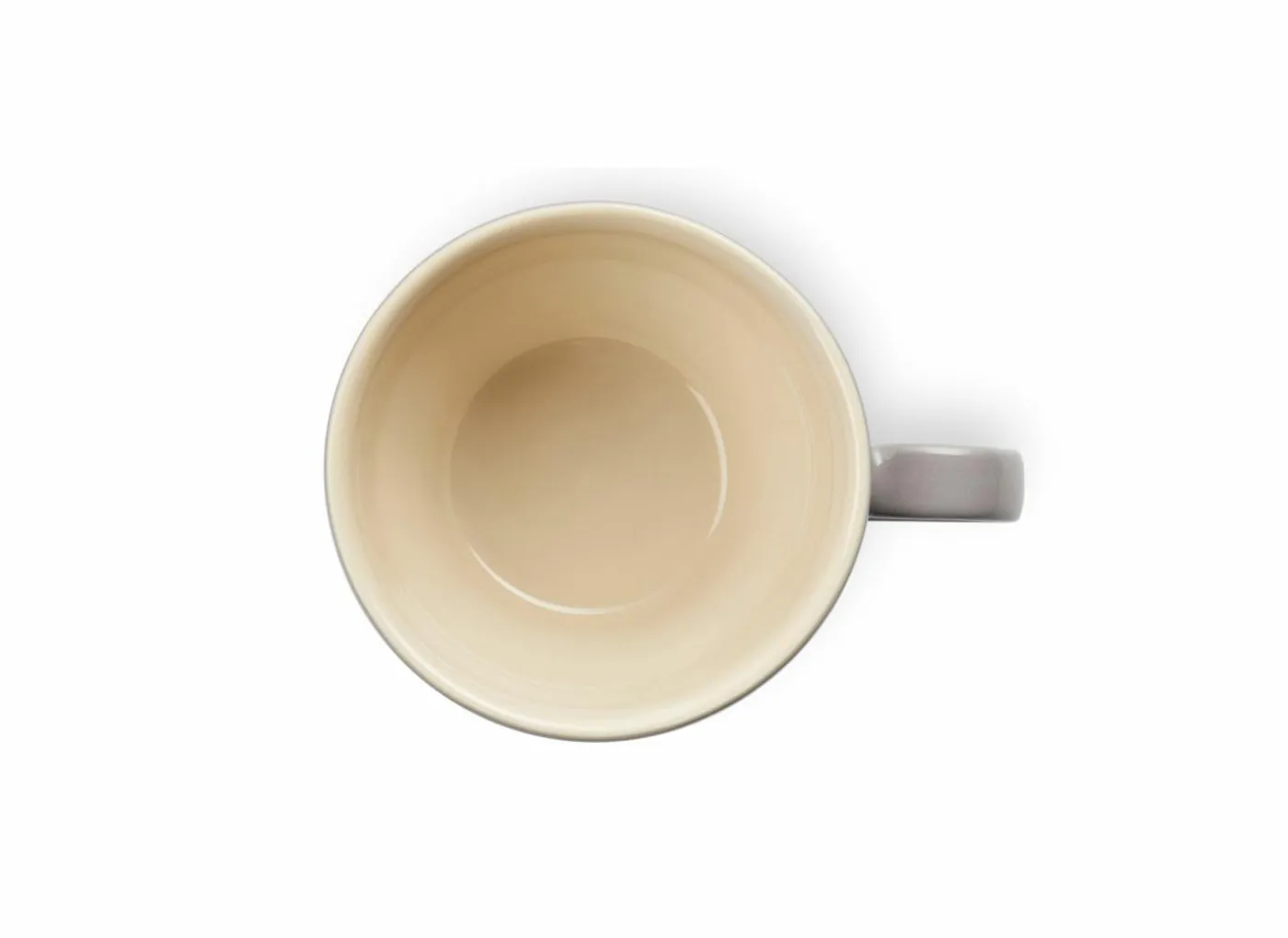 Mok Le Creuset 40cl - keramiek - grijs & zwart