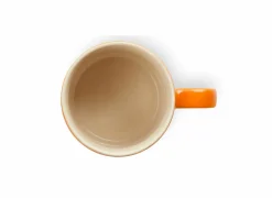 Mok Le Creuset 35cl - keramiek - oranjerood
