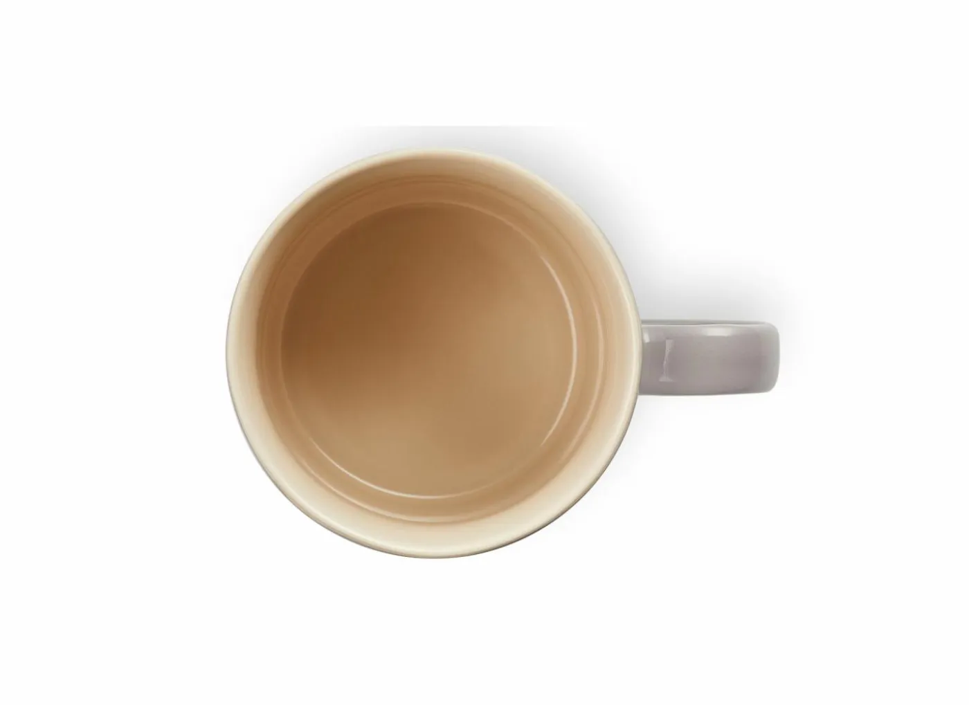 Mok Le Creuset 35cl - keramiek - grijs & zwart