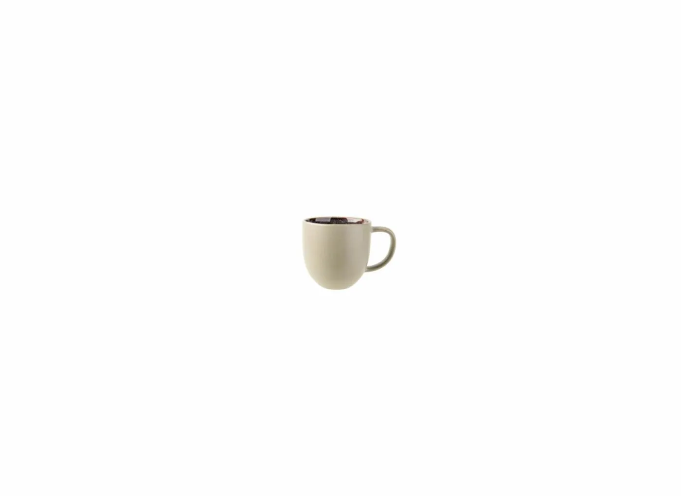 Mok Oona 34cl - keramiek - zand & groen