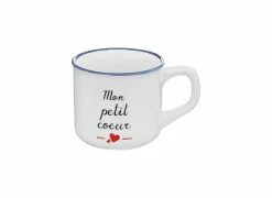 Mok Sweet words 14cl - keramiek - wit