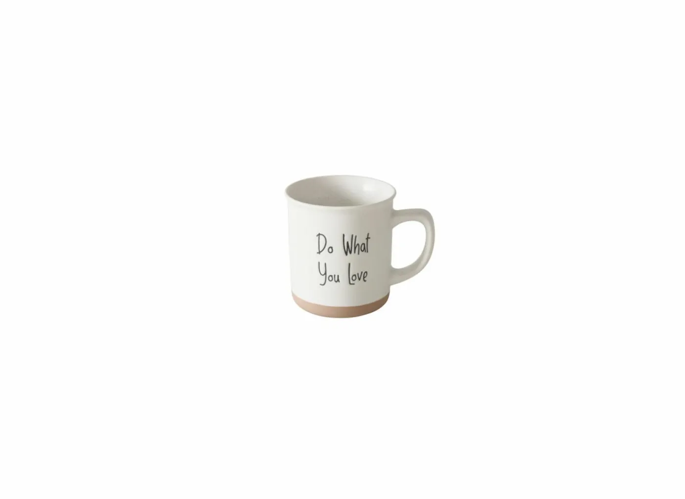 Mok Vibo 3,8cl - keramiek - zwart & wit