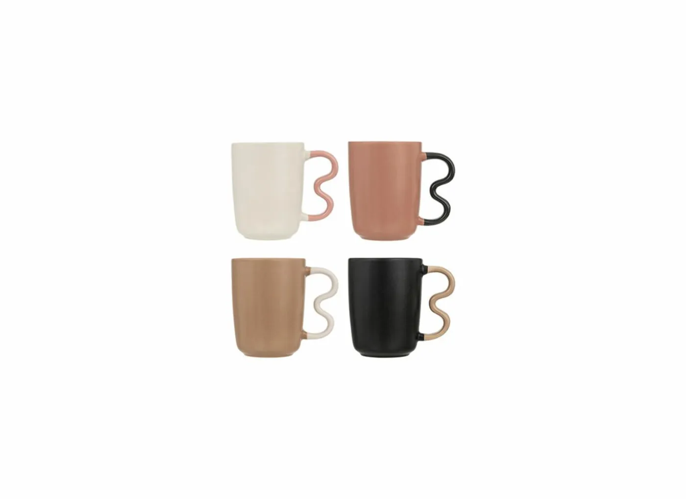 Mok Wavy Bliss 35cl - stoneware - multicolor