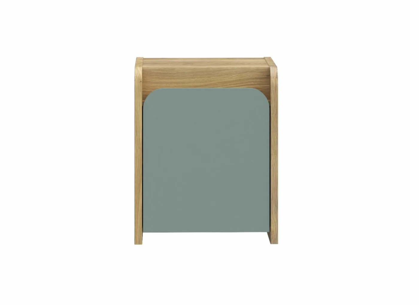 Nachtkastje Hoa 42x41x53cm - decor - mauvella eik & groen