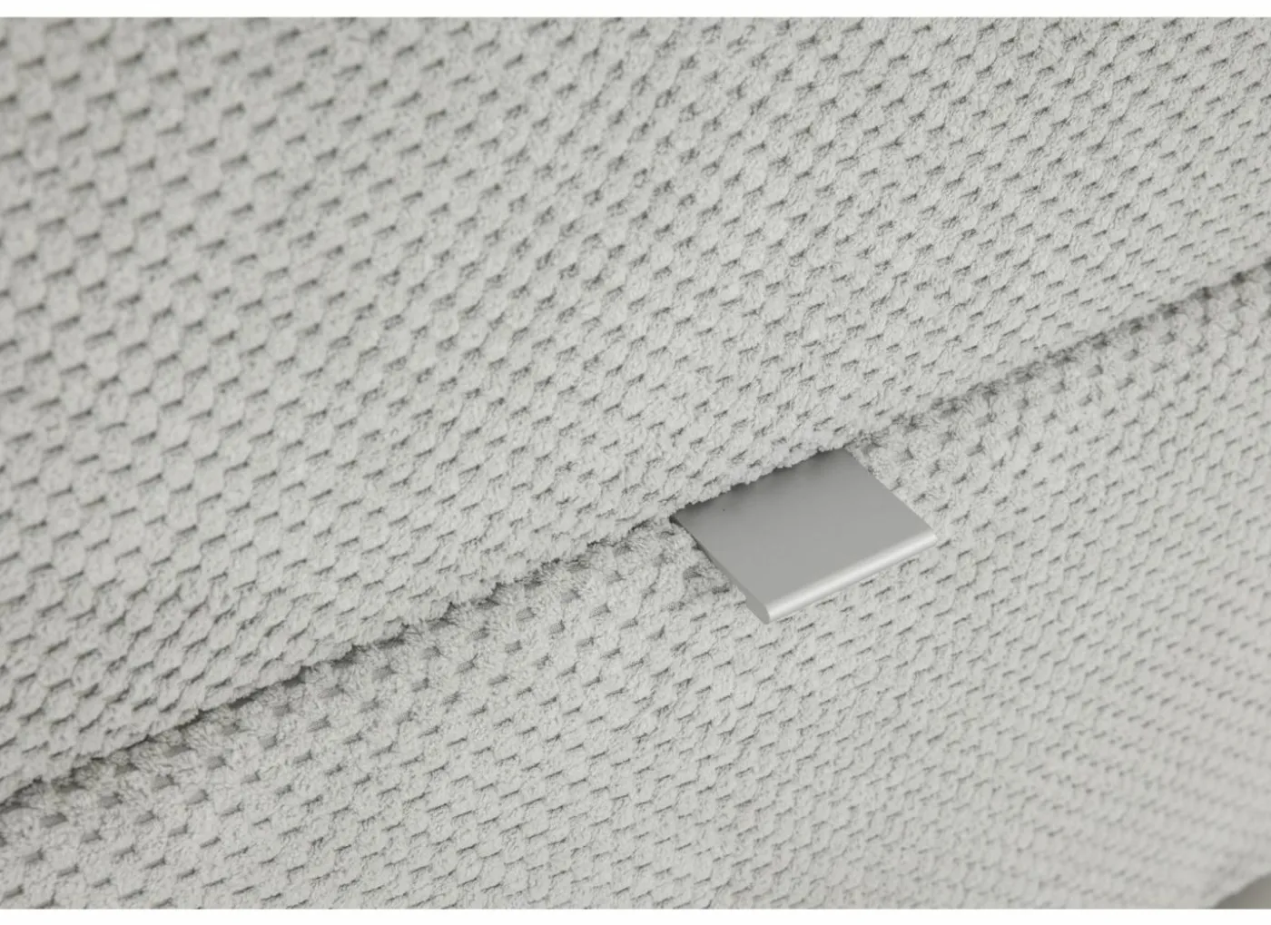 Nachtkastje Lancy 42,5x45x53cm - stof - ecru