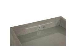 Nachtkastje Moon 48x47x62cm - decor - zilver