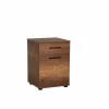 Nachtkastje Tulum 40x39x57cm - melamine - oslo walnoot