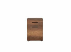 Nachtkastje Tulum 40x39x57cm - melamine - oslo walnoot