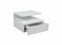 Nachtkastje 35x32x23cm - MDF - wit