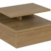 Nachtkastje 35x32x23cm - MDF - wilde eik