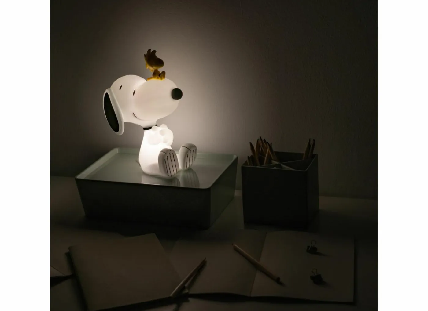 Nachtlampje Snoopy lamp H26,7cm