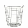 Oogstmand M 42,3x40,2x43,7cm - ijzer - grijs