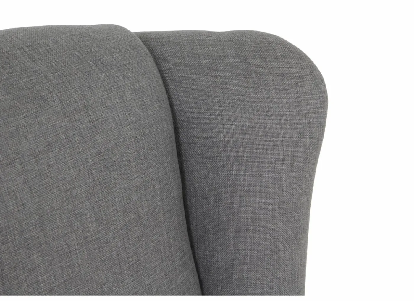Oorfauteuil Canto 76x80x107cm - stof - taupe