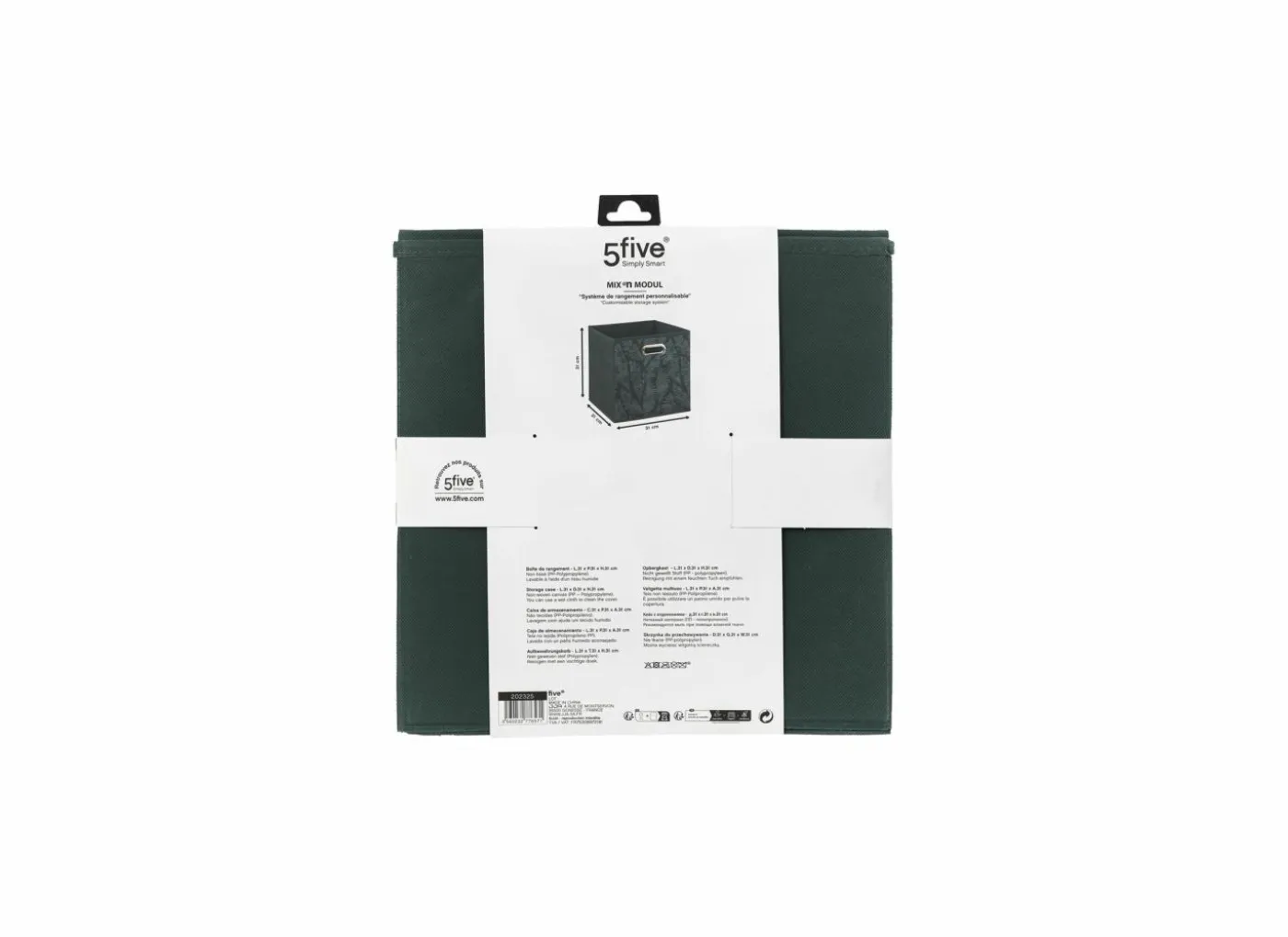Opbergbox Varens 31x31x31cm