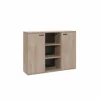Opbergkast Rio 2 160x40x117cm - melamine - humus eik