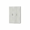 Opbergkast 120x40x180cm - decor - witte eik