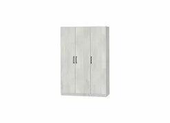 Opbergkast 120x40x180cm - decor - witte eik