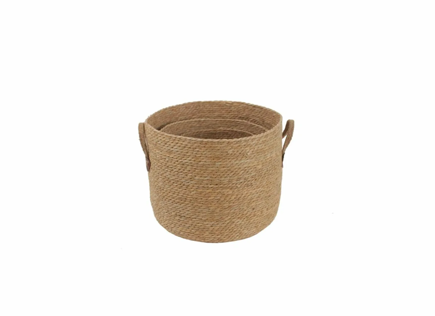 Opbergmand Brisa set van 3 - zeegras - naturel