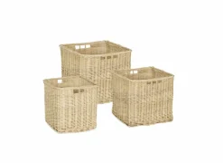 Opbergmand 37x37x40cm - wilg - naturel