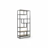 Opbergrek Estelle 80x35x180cm - mango massief - naturel