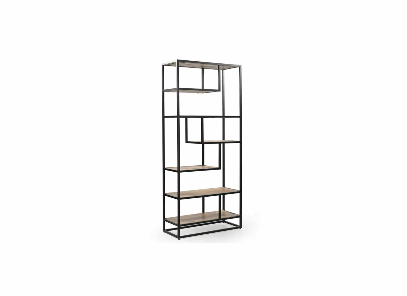 Opbergrek Estelle 80x35x180cm - mango massief - naturel