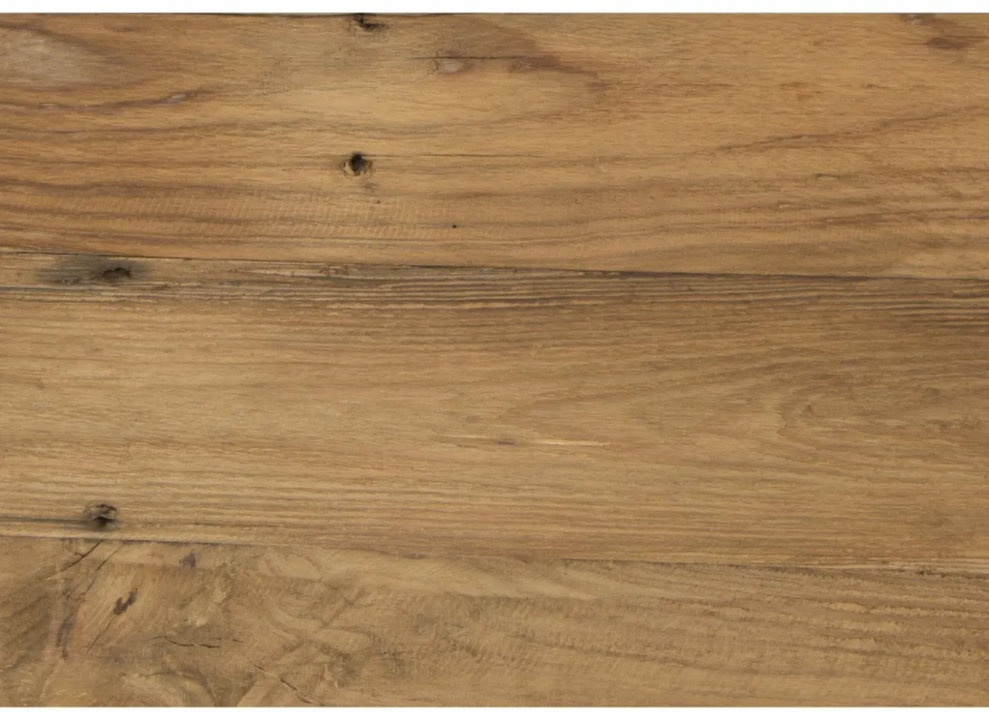 Opbergrek Opium 180,5x35x190cm - gerecycleerd den massief - naturel & zwart