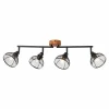 Opbouwspot Avia met 4 spots 4x40w E14