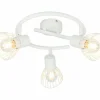 Opbouwspot Elhi met 3 spots 40W E14
