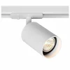 Opbouwspot GU10 - aluminium - wit