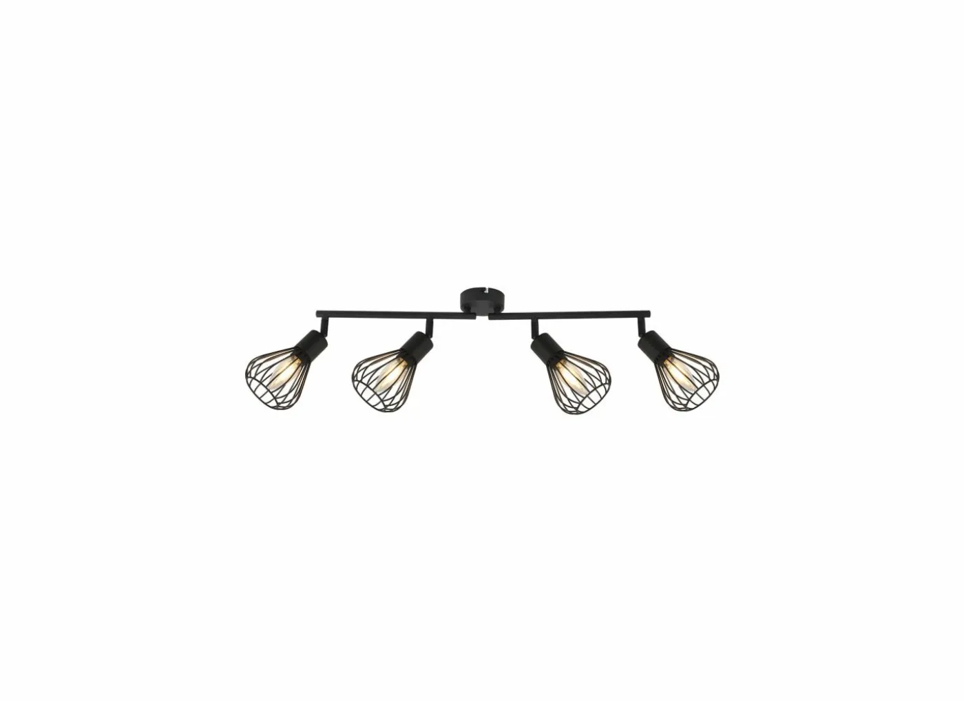 Opbouwspot Hernan met 4 spots 25W E14