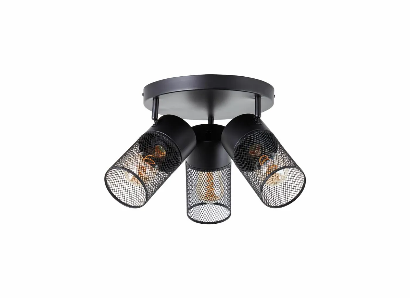 Opbouwspot Kamolo met 3 spots 40W E27