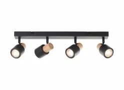Opbouwspot Pini met 4 spots 10W GU10