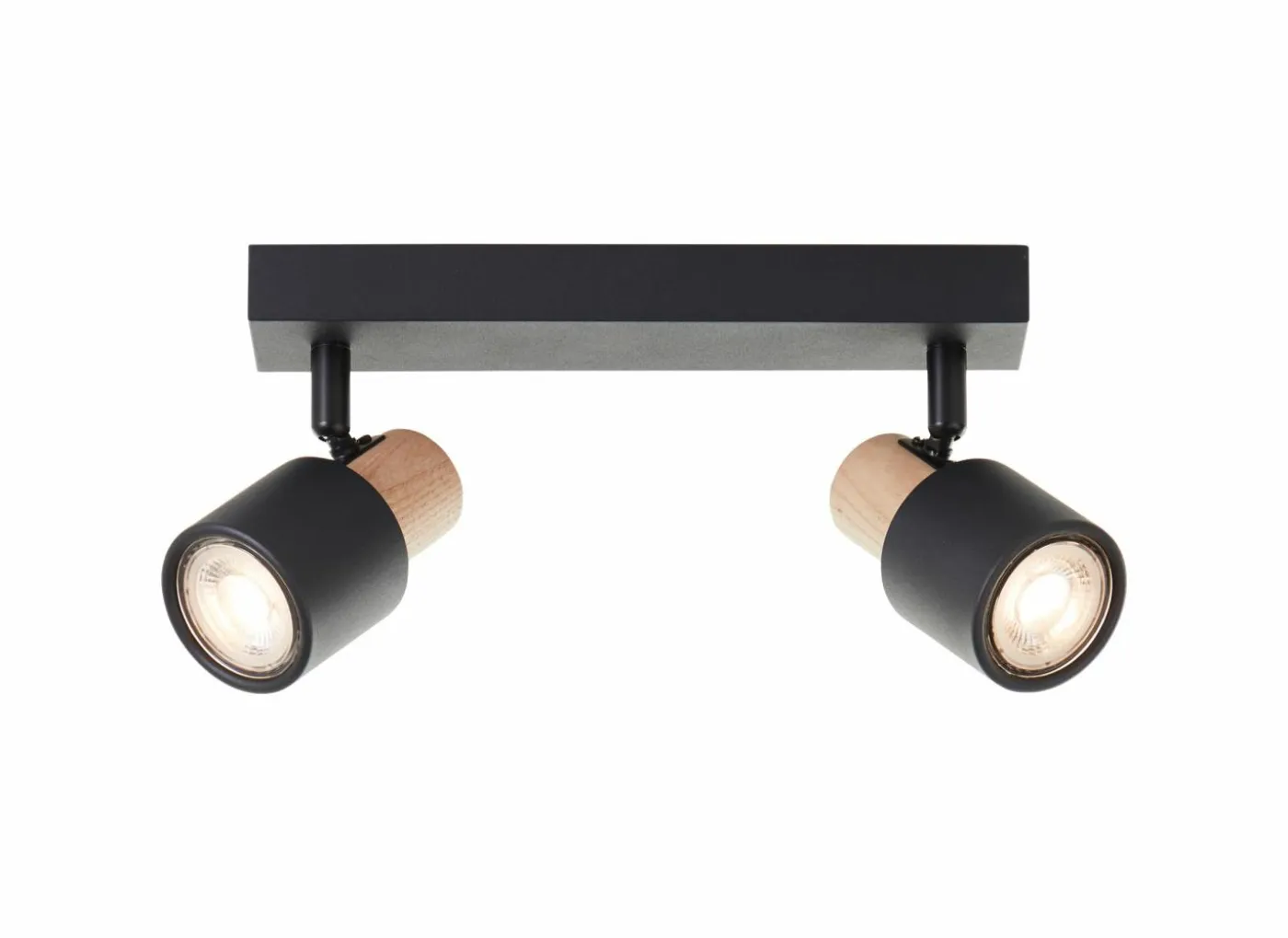 Opbouwspot Pini met 2 spots 10W GU10