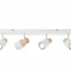 Opbouwspot Pini met 4 spots 10W GU10