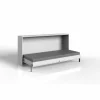 Opklapbed Juist 90x200cm - decor - wit