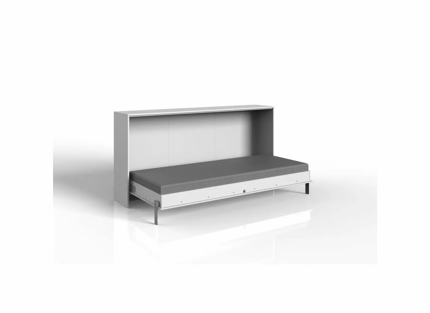 Opklapbed Juist 90x200cm - decor - wit