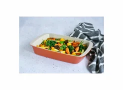 Ovenschaal Fontestic 34x21,5cm - stoneware - roest