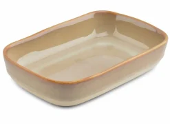 Ovenschaal Oven 23x15,5cm - stoneware - beige