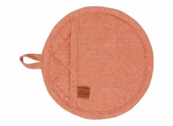 Pannenlap Stoff Ø20cm - katoen - rust