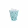 Papiermand Letters Ø28,5x30cm turquoise
