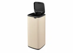 Pedaalemmer Bo Brabantia 30L - staal - soft beige