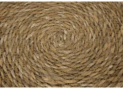 Placemat Cleve Ø37cm - jute & zeegras - naturel