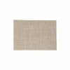 Placemat Textilene 35x50cm - kunststof - ecru