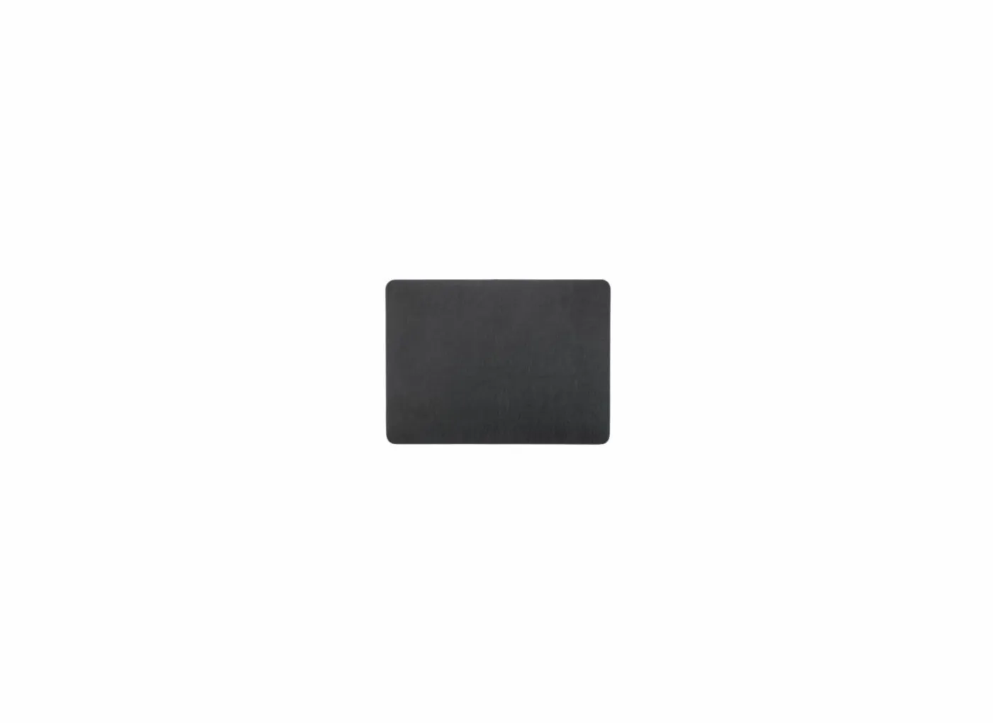 Placemat Togo 33x45cm - lederlook - zwart
