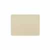 Placemat Togo 33x45cm - lederlook - ivoor