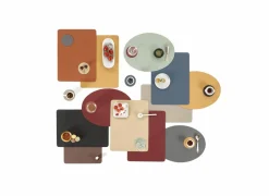 Placemat Togo 33x45cm - lederlook - ivoor
