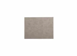 Placemat Troja 33x45cm - lederlook - houtskool
