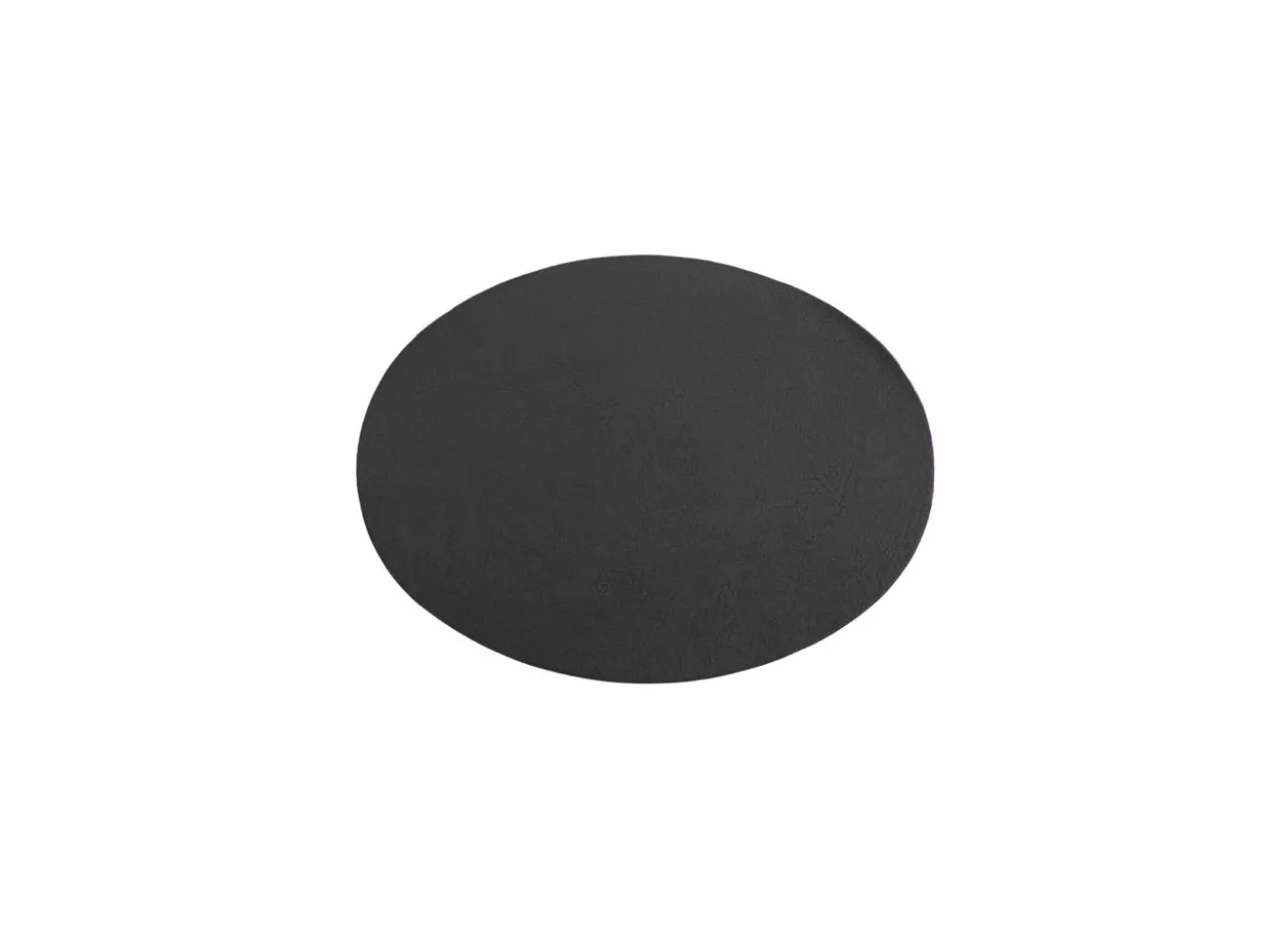 Placemat Troja 33x45cm - lederlook - zwart